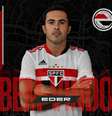 Eder chega ao São Paulo para fazer dupla de ataque com Luciano  Foto: Reprodução