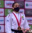Judoca Maria Portela conquista medalha de ouro no Grand Slam de Tbilisi.  Foto: Divulgação/IJF / Estadão