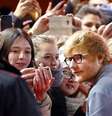 Ed Sheeran no Festival de Berlim
 23/2/2018   REUTERS/Fabrizio Bensch  Foto: Reuters