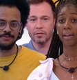 Tiago Leifert entre João e Camilla: o apresentador pode se isentar de discussão social tão importante?  Foto: Fotomontagem: Blog Sala de TV