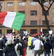 Vendedores ambulantes, donos de restaurantes e taxistas protestam contra restrições em Roma  Foto: ANSA / Ansa - Brasil