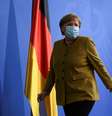 Chanceler alemã, Angela Merkel, faz pronunciamento em Berlim
13/04/2021 REUTERS/Annegret Hilse/Pool  Foto: Reuters