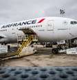 Avião da Air France no Aeroporto Charles de Gaulle, perto de Paris  Foto: EPA / Ansa - Brasil