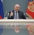 Presidente da Rússia, Vladimir Putin, durante cerimônia em Moscou
10/03/2021 Sputnik/Alexei Druzhinin/Kremlin via REUTERS  Foto: Reuters