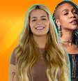 Viih & Ká: a digital influencer passou a ser alvo de parte do público, assim como a rapper no início da edição  Foto: Fotomontagem: Blog Sala de TV