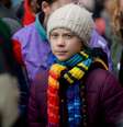 Greta critica líderes e pede mudanças drásticas pelo clima  Foto: Johanna Geron / Reuters