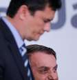 Inquérito que apura as acusações do ex-ministro da Justiça e Segurança Pública Sérgio Moro sobre as interferências políticas do presidente Jair Bolsonaro na Polícia Federal.  Foto: Adriano Machado / Reuters