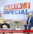 Presidente fala sobre pandemia do coronavírus durante entrevista à TV A Crítica   Foto: Foto: Reprodução/Youtube / Estadão