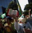 Apoiadores do presidente Jair Bolsonaro participam de manifestação em São Paulo
1/5/2021
 REUTERS/Amanda Perobelli  Foto: Reuters