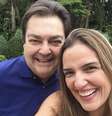 O apresentador Fausto Silva e a esposa Luciana Cardoso  Foto: Instagram/@lucard / Estadão