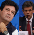 Os ex-ministros da Saúde Henrique Mandetta, Nelson Teich e Eduardo Pazuello serão os primeiros a depor à CPI  Foto: Agência Brasil / BBC News Brasil