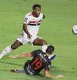 Luan jogou em 11 dos 12 jogos do São Paulo sob o comando de Crespo  Foto: Antônio Cícero/PhotoPress / Estadão Conteúdo