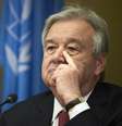 Secretário-geral da ONU, António Guterres, em Genebra
 29/4/2021   REUTERS/Denis Balibouse  Foto: Reuters