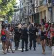 Policiais na favela do Jacarezinho, no Rio de Janeiro  Foto: EPA / Ansa - Brasil