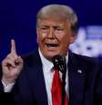 Donald Trump durante conferência conservadora em Orlando  Foto: Reuters