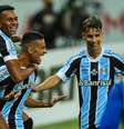 Grêmio vai para o jogo final do Campeonato Gaúcho com vantagem sobre o Internacional  Foto: Pedro H. Tesch/ Agif/Gazeta Press