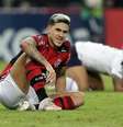 Pedro marcou um dos gols do Flamengo contra a LDU  Foto: Silvia Izquierdo / Reuters