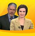Bonner barbado e Fátima alisada: mudanças radicais causam estranhamento no telespectador  Foto: Fotos: Facebook/@jornalnacional e TV Globo/Divulgação / Blog Sala de TV