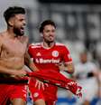 Internacional vence por 1 a 0 o Olimpia-PAR pela Libertadores  Foto: Cesar Olmedo