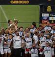 Flamengo já celebrou o título do Carioca (foto) e o da Supercopa do Brasil na temporada; até o final do ano, quer mais conquistas  Foto: Ricardo Moraes / Reuters