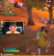 Neymar jogando Fortnite com Ninja, Flakes e Grefg  Foto: Reprodução/Fortnite