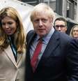 Relacionamento entre Carrie Symonds e Boris Johnson já deu origem a um filho  Foto: EPA / Ansa - Brasil