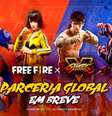 Free Fire e Street Fighter unem forças   Foto: Divulgação/Garena / Tecnoblog