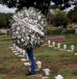 Funeral de vítima da Covid-19 no cemitério Campo da Esperança, em Brasília (DF) 
29/04/2021
REUTERS/Ueslei Marcelino  Foto: Reuters