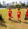 Grupo reivindicou prioridade na fila do imunizante contra o novo coronavírus  Foto: Prefeitura de São Paulo