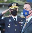 Bolsonaro em solenidade militar  Foto: Isac Nóbrega / PR