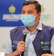 Governador do Amazonas, Wilson Lima, obteve no STF o direito de não comparecerá à CPI da Covid  Foto: Diego Peres/Secom-AM / BBC News Brasil