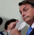 O presidente Jair Bolsonaro já causou polêmica várias vezes por aparecer sem máscara em público  Foto: DW / Deutsche Welle
