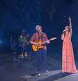 Gilberto Gil e Juliette em live junina no Dia de Santo Antônio  Foto: Reprodução Globoplay / Estadão Conteúdo