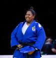 Beatriz Souza ganhou a medalha de bronze no Mundial de Judô na categoria pesado feminino  Foto: Enrico Calderoni/AFLO SPORT