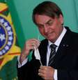 Jair Bolsonaro voltou a atacar as vacinas  Foto: Adriano Machado / Reuters