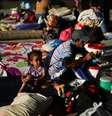 Imigrantes venezuelanos em Arauquita, na Colômbia
 27/3/ 2021    REUTERS/Luisa Gonzalez  Foto: Reuters