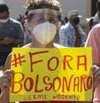 Protesto contra Jair Bolsonaro, realizado no centro da cidade do Jacareí, SP, neste sábado, 29.  Foto: Thiago Mesquita/Futura Press