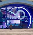Arena O2 em Fortnite  Foto: Reprodução/The Sun