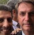 O novo ministro do Meio Ambiente, Joaquim Álvaro Pereira Leite, e o presidente Jair Bolsonaro  Foto: Reprodução / BBC News Brasil