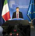 Mario Draghi concede coletiva de imprensa em Bruxelas  Foto: ANSA / Ansa - Brasil