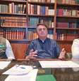 'O que ele quer com isso?', disse Bolsonaro sobre o deputado federal Luís Miranda (DEM-DF) a respeito das suspeitas envolvendo a compra da vacina indiana Covaxin.  Foto: Reprodução/YouTube / Estadão