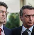 Ricardo Salles e Jair Bolsonaro em imagem de arquivo  Foto: Marcos Corrêa / PR