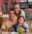 Alfredo, Lorenzo e Raquel moravam em prédio que desabou em Surfside  Foto: Reprodução/Facebook / Ansa - Brasil