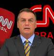 Bolsonaro já deu atenção especial às equipes da CNN Brasil; hoje, se incomoda com as perguntas de repórteres do canal  Foto: Presidência da República/Divulgação