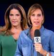 Christiane Pelajo e Flávia Jannuzzi: a superexposição no vídeo abre brecha para nervosismo e erro  Foto:  Reprodução/GloboNews e Reprodução/TV Globo