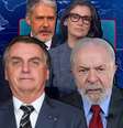 O ‘JN’ de Bonner e Renata é um ‘inimigo comum’ de Bolsonaro e Lula  Foto: Fotomontagem: Blog Sala de TV