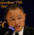 Yasuhiro Yamashita, presidente do Comitê Olímpico do Japão, durante entrevista coletiva nesta segunda-feira.
REUTERS/Kim Kyung-Hoon  Foto: Reuters
