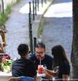 Bares e restaurantes em Lisboa operam sob restrições devido ao avanço da variante delta  Foto: DW / Deutsche Welle