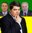 “Põe na tela”: Datena quer enfrentar Bolsonaro e Lula, a quem já criticou e elogiou  Foto: Presidência da República/Divulgação, Reprodução/TVT e Band/Divulgação (Fotomontagem: Blog Sala de TV)