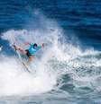 O surfista italiano Leonardo Fioravanti, que vai a Tóquio após herdar vaga de sul-africano que desistiu da Olimpíada por motivo de lesão  Foto: Reprodução/@coni
